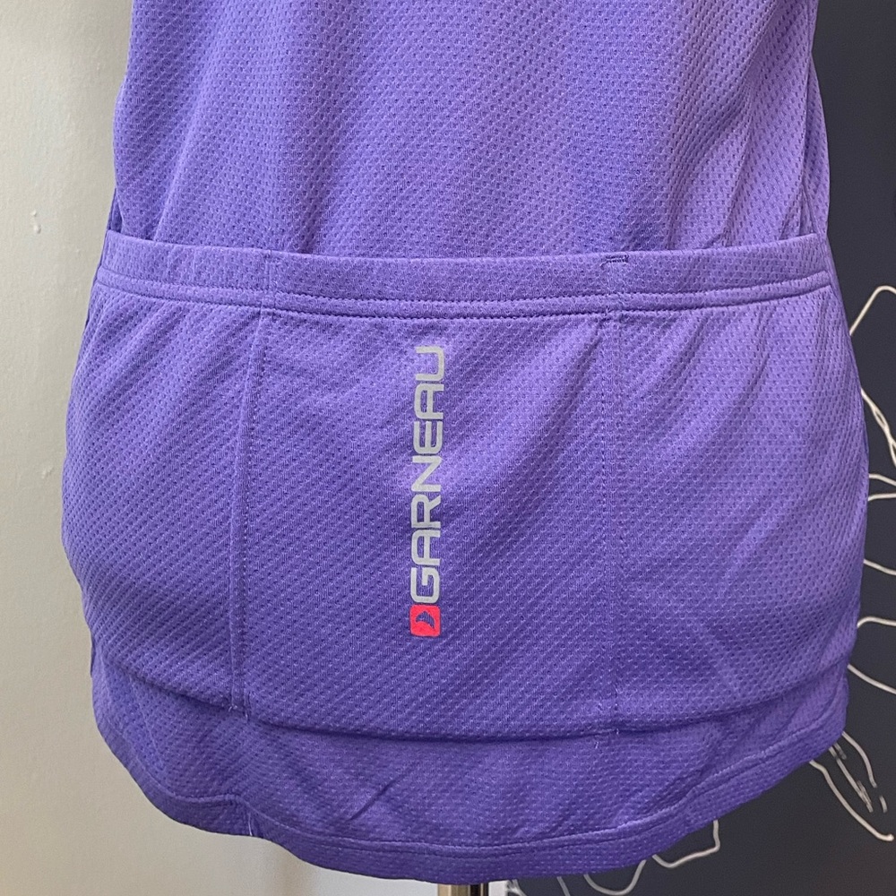 LouisGarneau Women’s Novella 2 Cycling Jersey Top Zipper Purple, Size XL - Picture 5 of 8